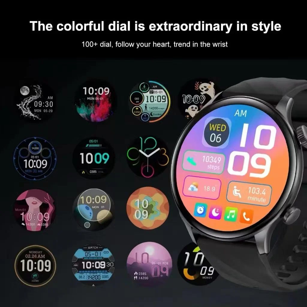 Умные часы ZW63 для Xiaomi OPPO Bluetooth Call Smartwatch