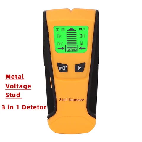 Металлоискатель 3 в 1, обнаружитель обнаружения стен