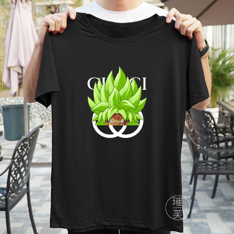 

Dragon Ball Short Sleeve T-Shirt Harajuku Hoodie Kawaii Graphic Hoodies Fall 2022 Women Couple Clothes
