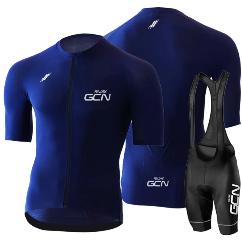 

Велосипедный комплект Raudax GCN, 2023, летняя одежда для горных велосипедов, профессиональная команда, велосипедная футболка, спортивная одежда, комплект одежды для велоспорта