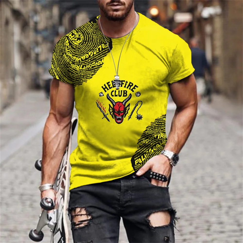 

New Trend T-shirt Male Clothes Thin Loose Short Sleeve Club Street Style Fashion FalinGee Casual 3D Printed Men Shirt Sweatshirt