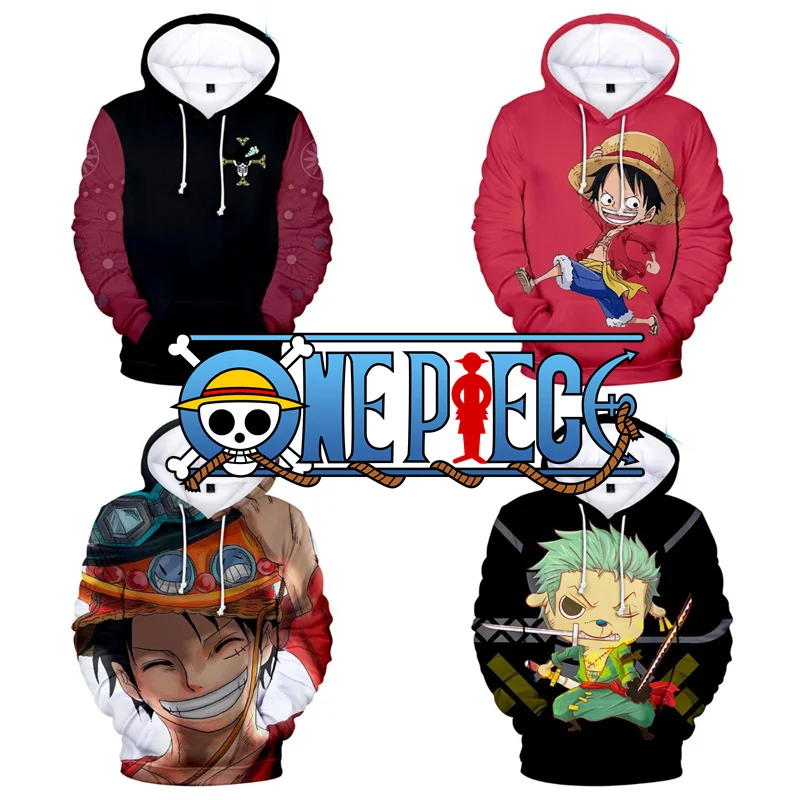 

ACE Sabo Hoodie Sweatshirt One Piece Trafalgar D. Law Luffy Zoro Sanji Nami Clothes Birthday Gift for Boy Girls