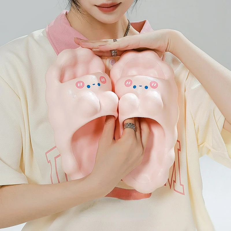 Women Cloud Slippers Home Summer Fashion Soft Sole Flip Flops Lady Casual Flats Beach Shoes Slides Woman Slipper Sandal Footwear