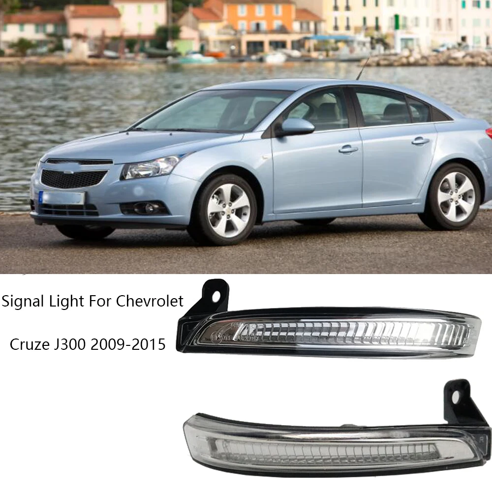 

Right Left Car LED Rear View Mirror Light Turn Signal Light For Chevrolet Cruze J300 2009-2015 Auto Indicator Light Accessories