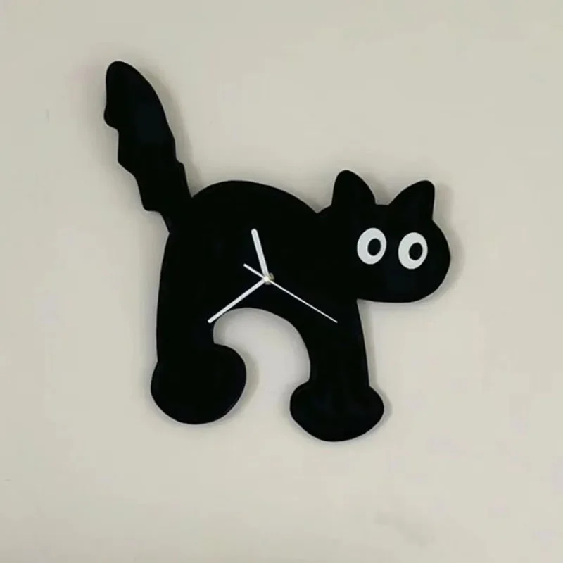 Милые минималистичные настенные часы акриловый дизайн современные креативные