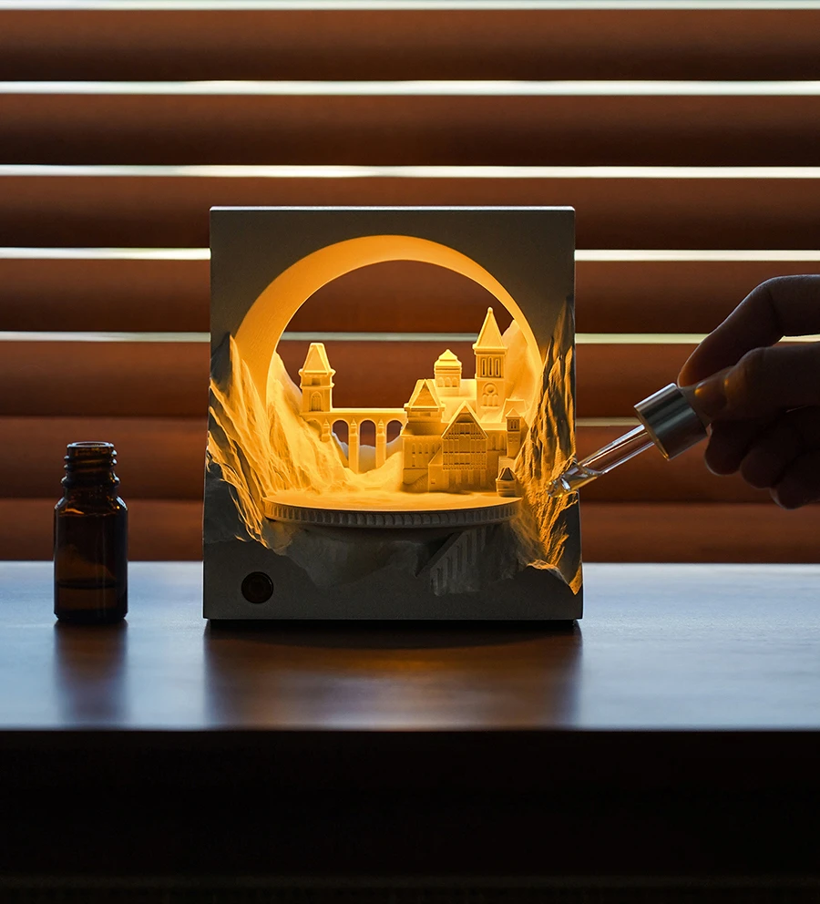 Диффузор Jinshan для дома ночник прикроватный светильник