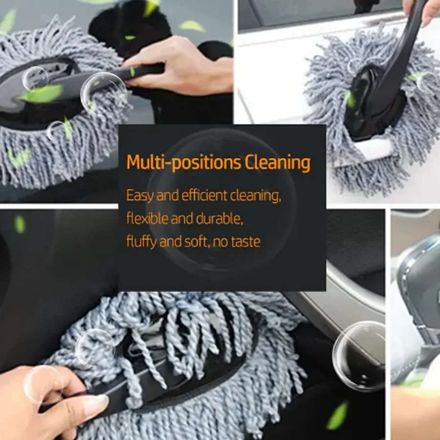 Мини-автомобильное Полотенце Для Удаления Пыли Щетка С Мягкой Щетиной Небольшой