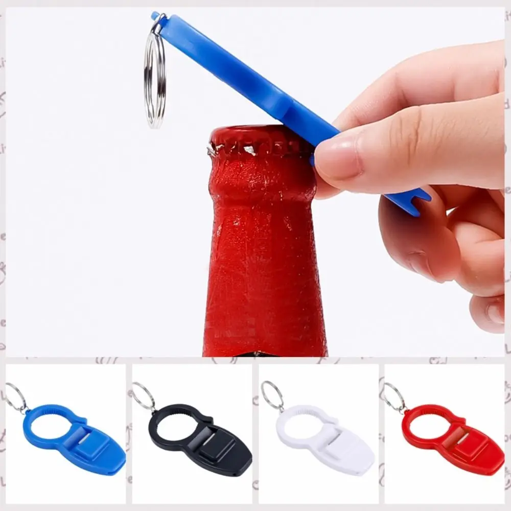 

With Hanging Loop Opener Plastic Keychain 3 in 1 Can Opener