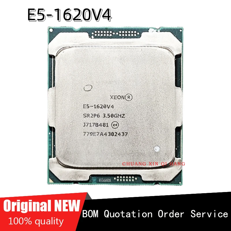 

Used For E5-1620V4 CPU E5 1620v4 SR2P6 3.50GHz 4-Cores 10M LGA2011-3 E5 1620 V4 CPU Processor