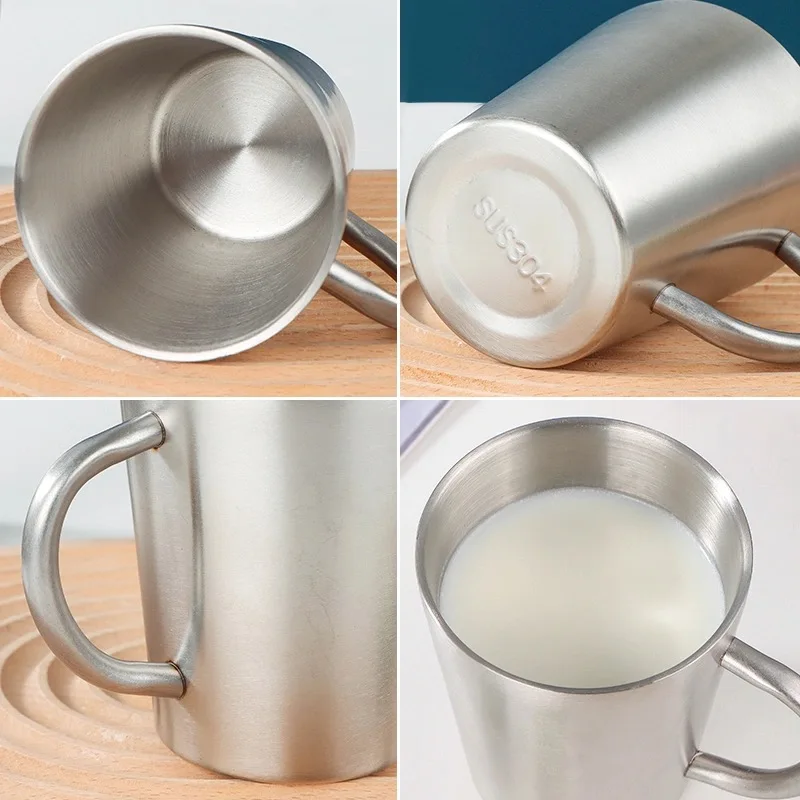 

Stainless Steel Coffee Mugs Double Walled Insulated Cup Vacuum Insulated Drinking Cups Drinking Glasses Cups for Cold&Hot Drinks