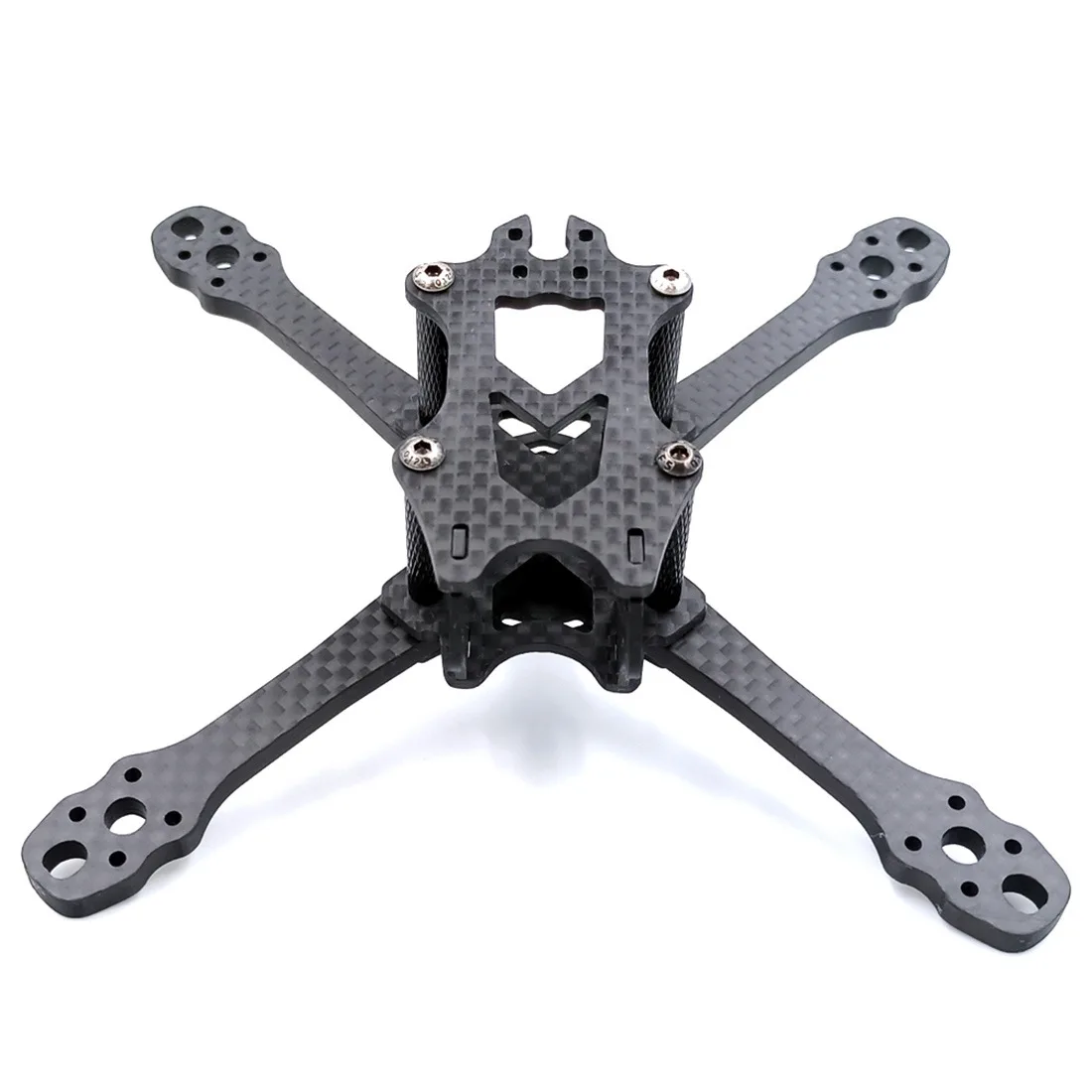 Фото Карбоновая подставка Razer 140MM 3K для лопастей miniF4/F3 3 дюйма, крестообразная подставка №2
