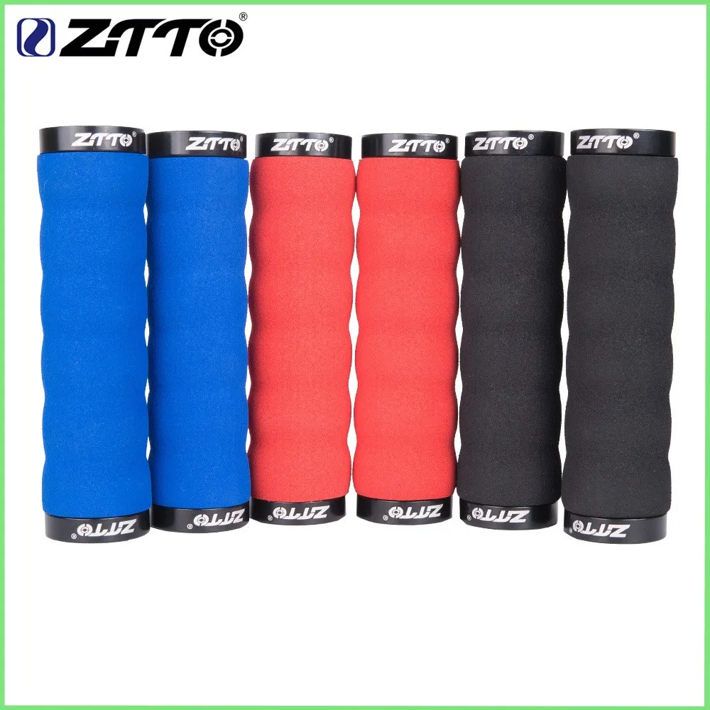 

ZTTO 1Pair Bicycle Handlebar Cover Mountain Bike Aluminum Alloy Locking Sponge Handlebar Cover Deputy Handlebar Riding Equipment