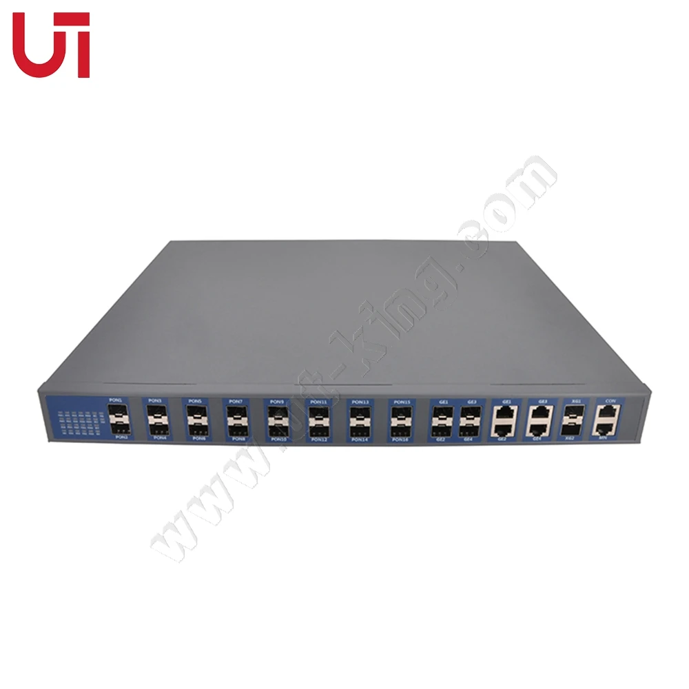 

UT-King Most popular Mini FTTH Optical 19 inch 16 Ports GPON OLT