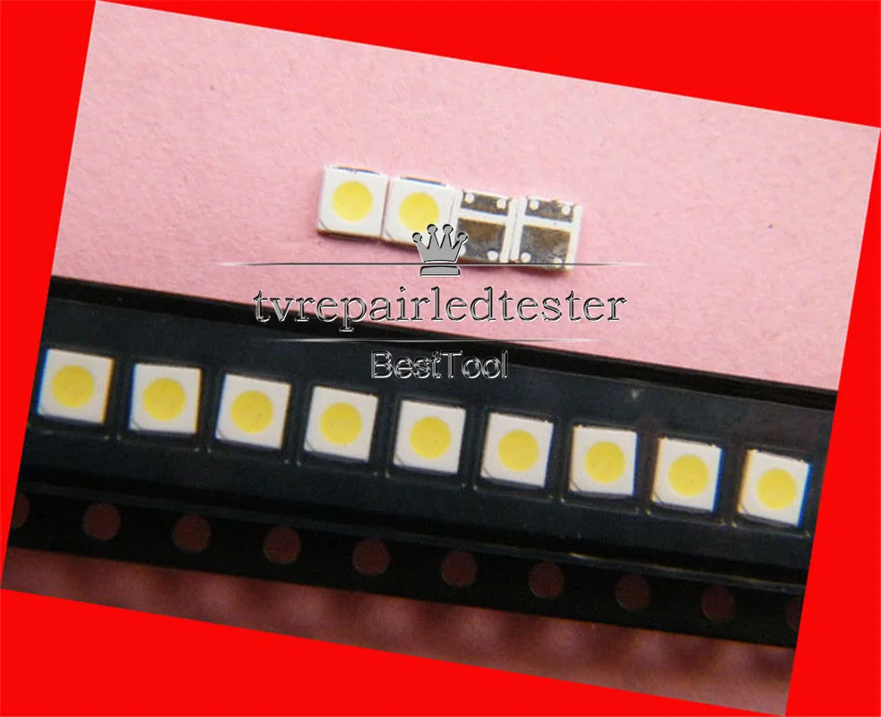 100 шт. 3030 SMD лампы мА 3 в для светодиодной подсветильник Ки телевизора |