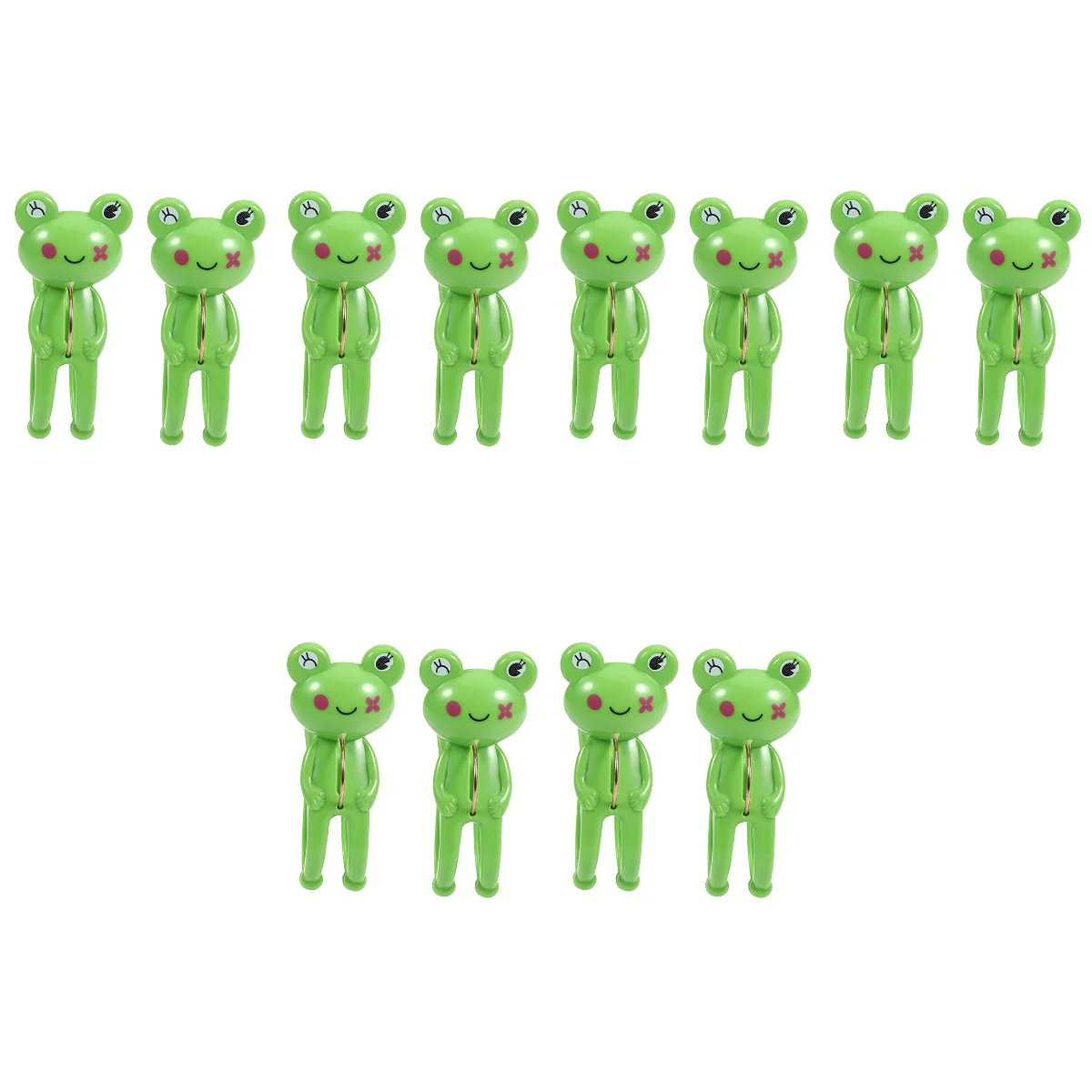 

12 Pcs Beach Towels Towel Clips Frog Towel Clip Blanket Beach Towel Clips Sunbeds Green Towel Clip Quilt Clips