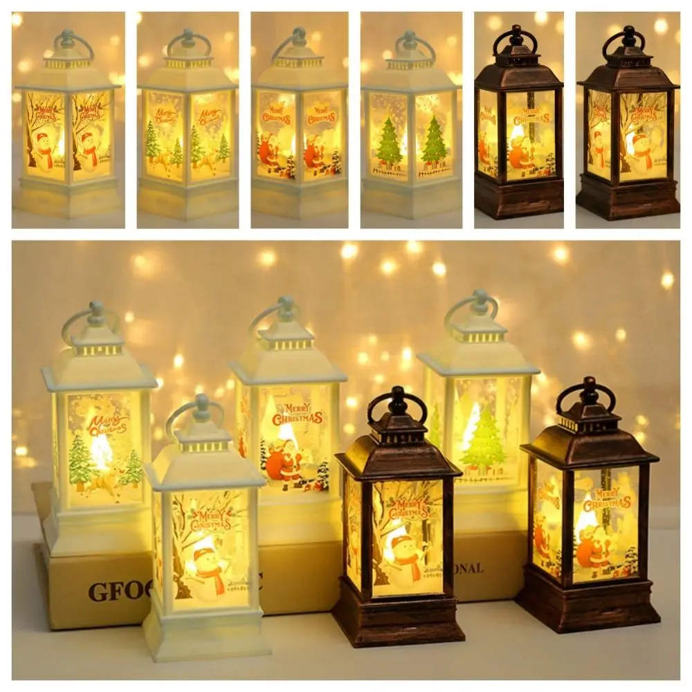 

Christmas Tree Christmas Wind Lamp illuminated Santa Santa Hanging lamp Atmosphere LED Christmas Candlestick Lamp