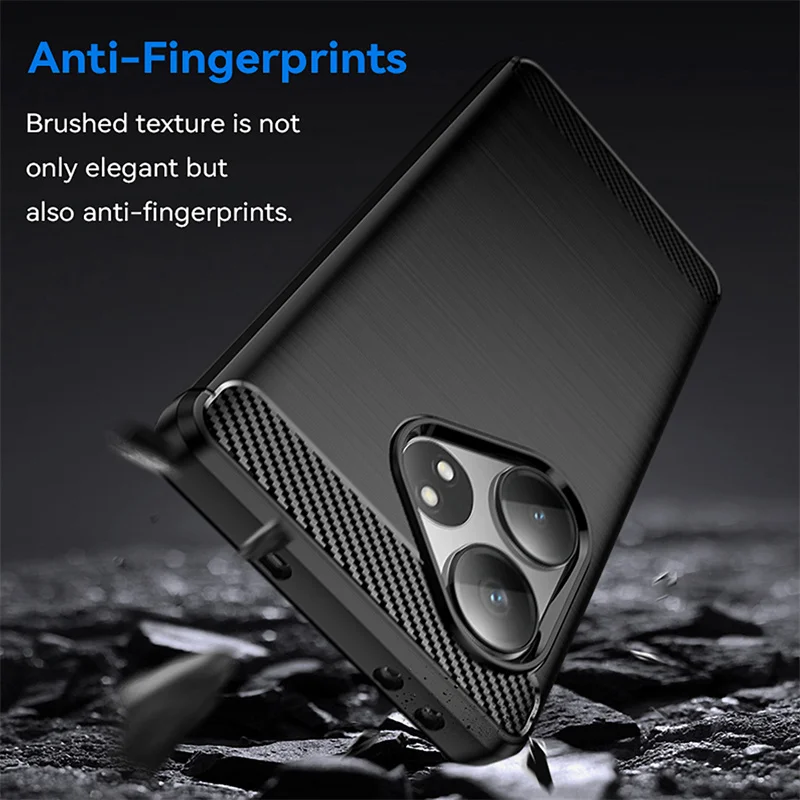 Мягкая задняя крышка из ТПУ для Realme GT Neo6 RMX3852 матовая Neo 6 GTNeo6 RealmeGTNeo6