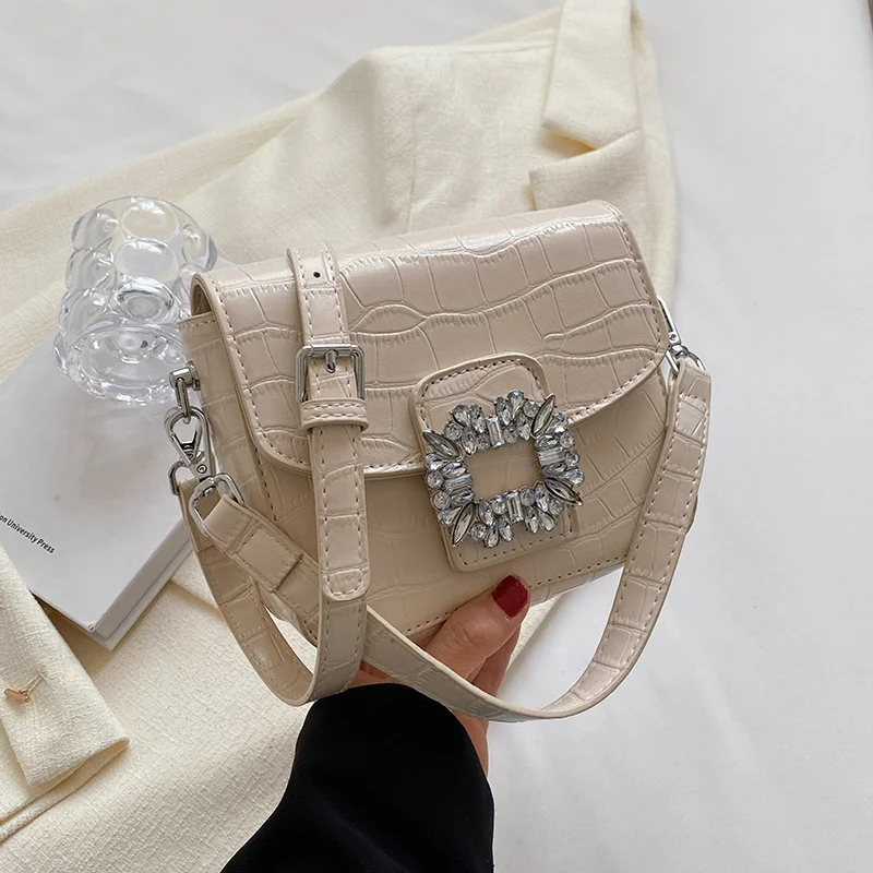 

Сумка кросс-боди Женская из экокожи с откидной крышкой, весна-лето 2023