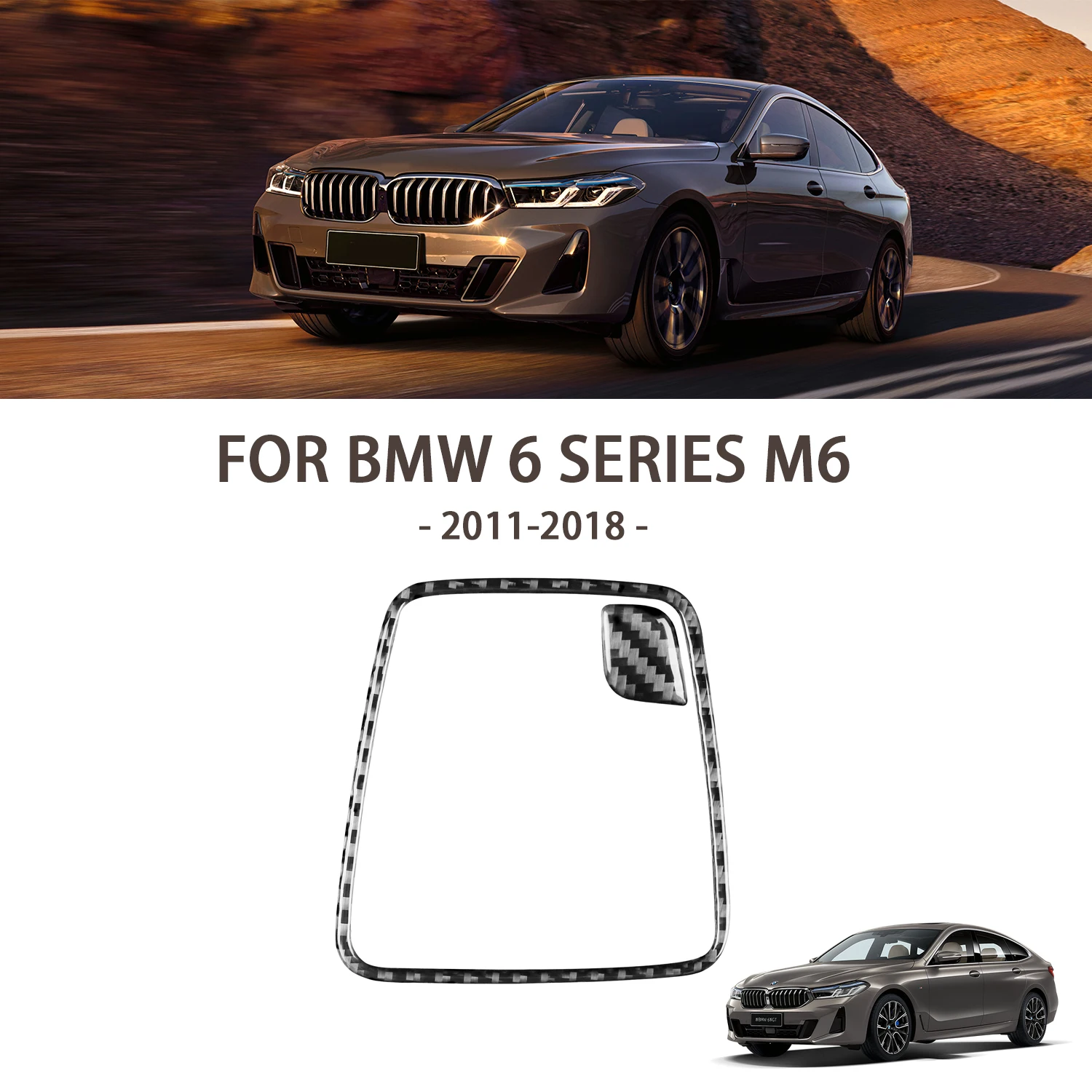 

2 шт., спортивные наклейки из углеродного волокна для BMW 6 серии M6 F12 F13 F06 2011-2018 м