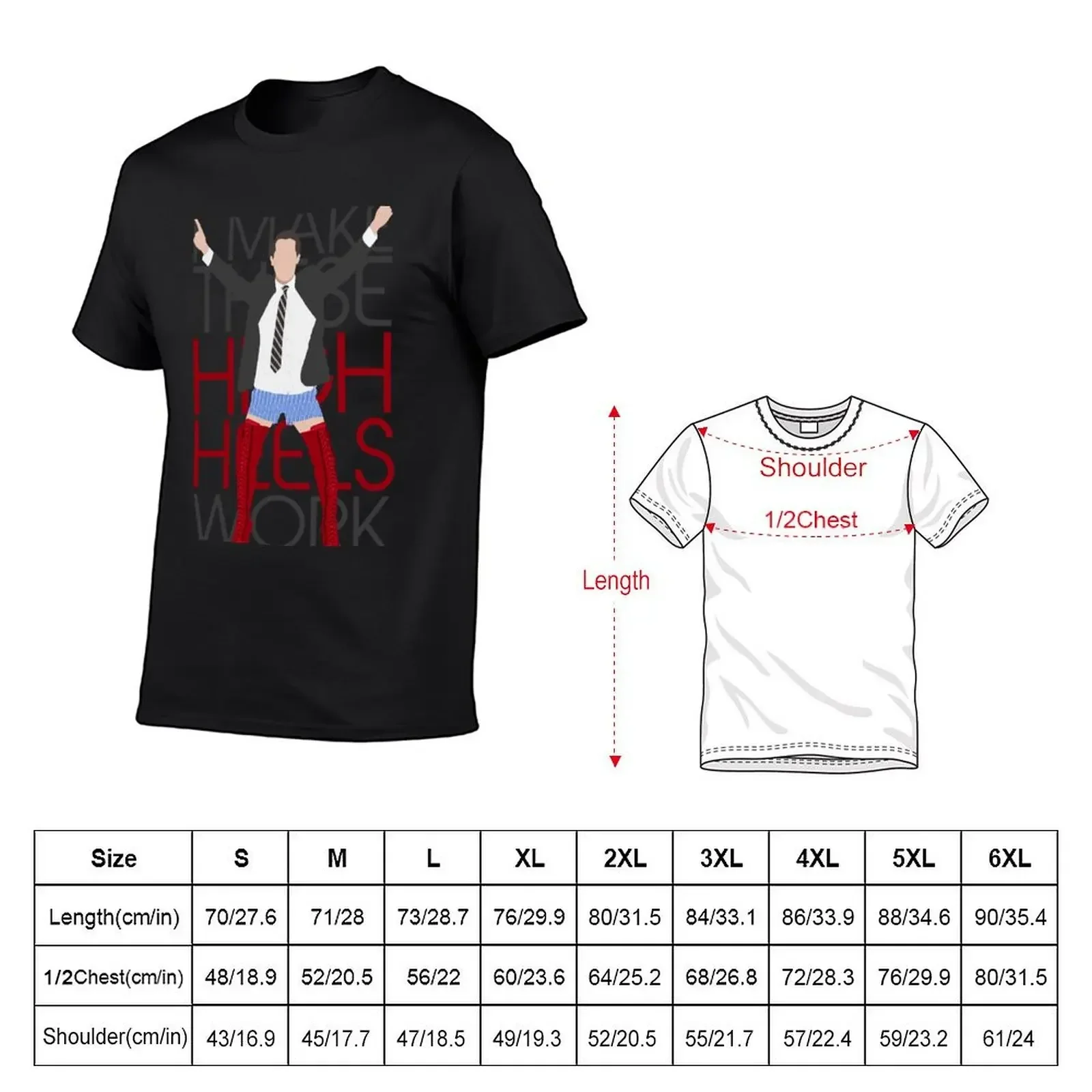 I MAKE THESE HIGH HEELS WORK-Kinky Boots Brendon Urie T-Shirt топы для мальчика большие и высокие футболки