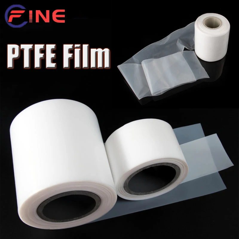 

Полупрозрачная пленка из ПТФЭ толщиной 1-5 метров 0,03 0,05 0,08 0,1 0,2 мм Ширина 50 мм 100 мм Белый лист из ПТФЭ