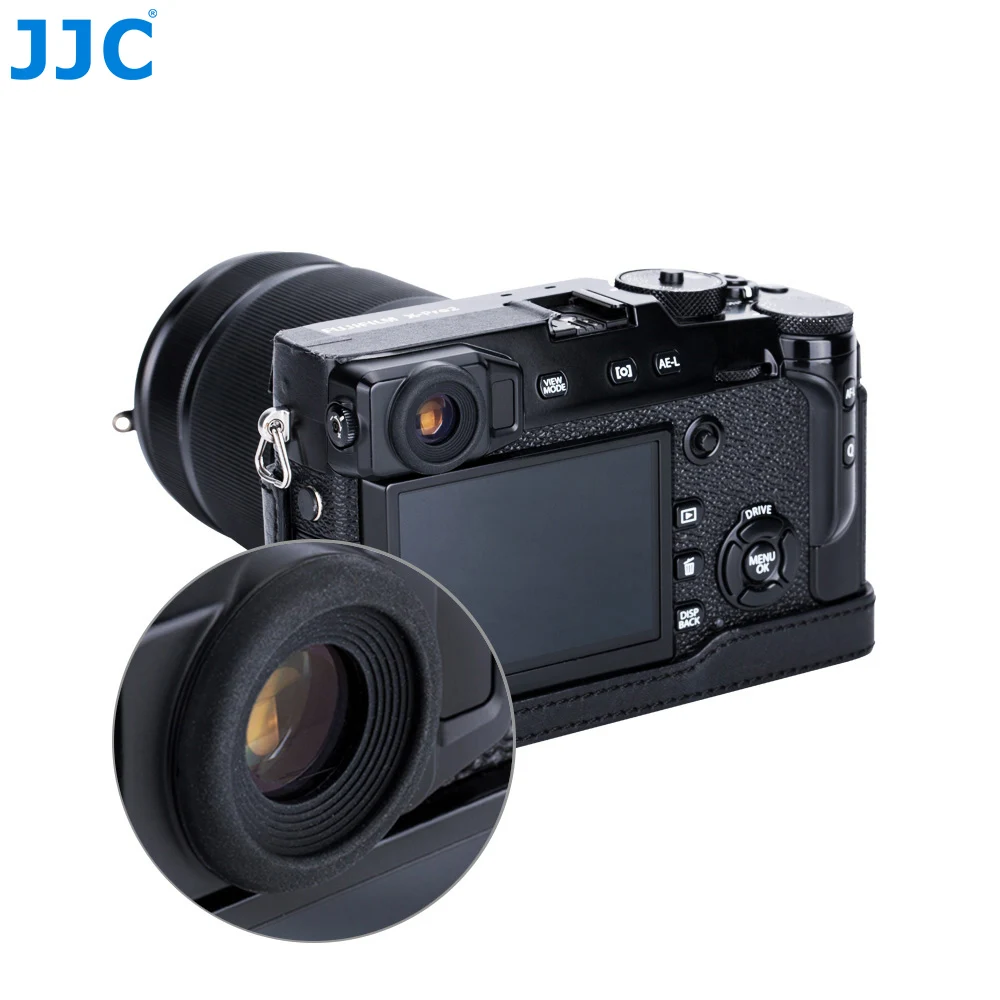 Фото JJC для Fujifilm X-Pro2 глаз чашка 2 шт. Мягкие силиконовые окуляра резиновая Камера наглазник видоискателя №5