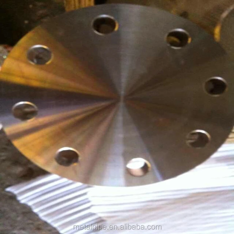 

2'' 600LB ASTM A790 UNS31254 ASME B16.5 Forged Flange Super Duplex Stainless Steel Blind Flanges