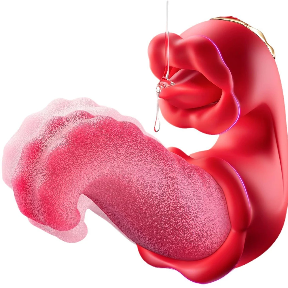 Вибраторы для лизания языка женщин стимулятор точки G клитора массажер влагалища