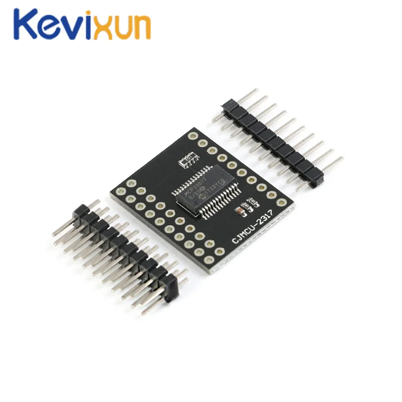 

1pcs MCP23017 Serial Interface Module IIC I2C SPI MCP23S17 Bidirectional 16-Bit I/O Expander Pins 10Mhz Serial Interface Module