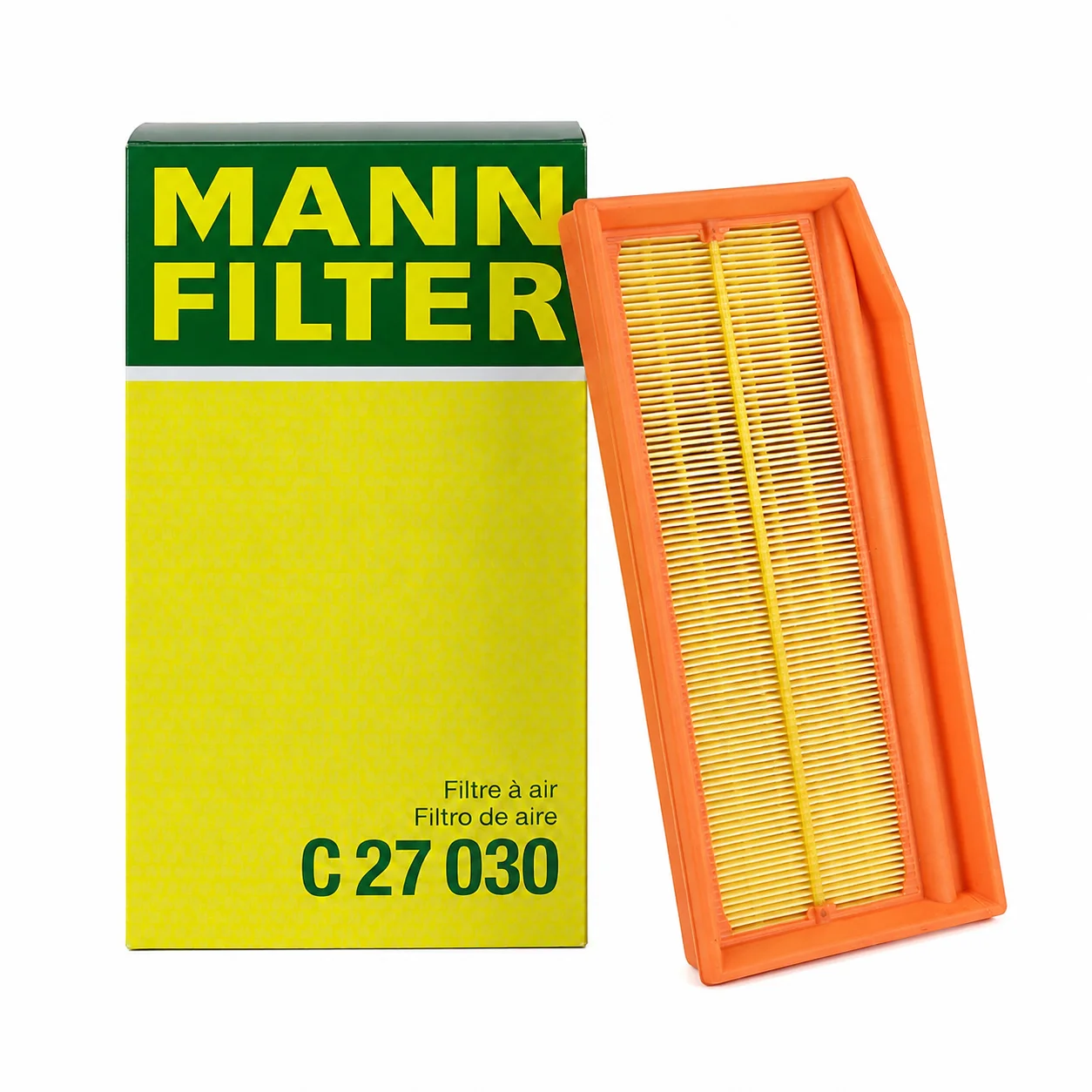 Для Renault Captur 2013-2019, Logan 2012-2022 0.9L 1.0L 1.2L 1.3L 1.5L 1.6L Воздушный фильтр MANNFILTER C27030 (art.: 3920dd23a1995) - 3920dd23a1995