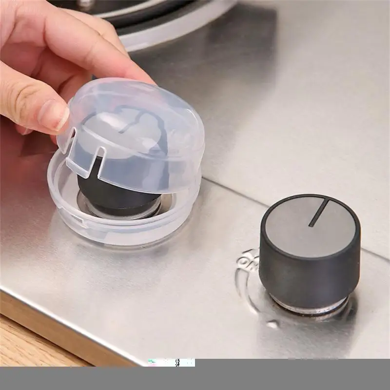 

2Pcs Gas Stove Knob Covers Baby Safety Oven Lock Lid Infant Child Protector Kitchen Switch Protection Natural Gas Switch Cover