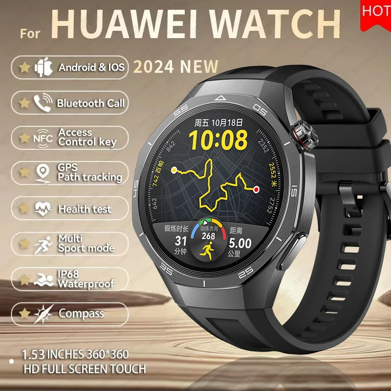 Водонепроницаемые смарт-часы HUAWEI Watch GT5 Pro цвет в ассортименте