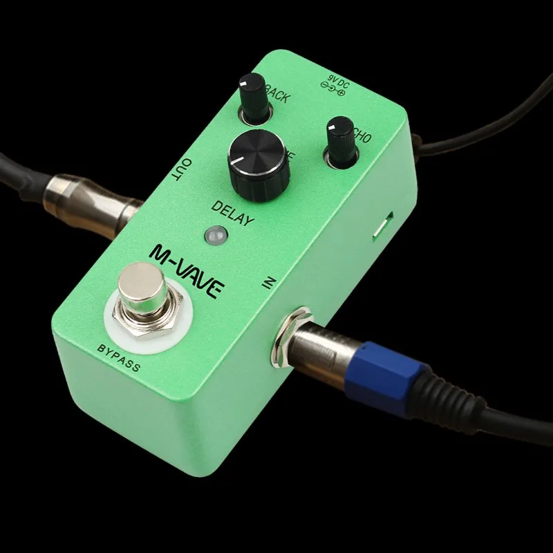 Педаль эффектов для гитары Classic Delay Echo Reverb Классический звуковой процессор с