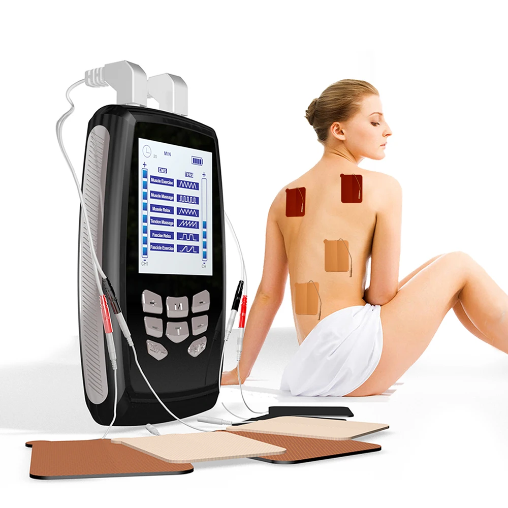 

Infrared Massage Therapy Device TENS Massage Electric Stimulation 12 Modes 16 Levels of Intensity Muscle Stimulation Pain Relief