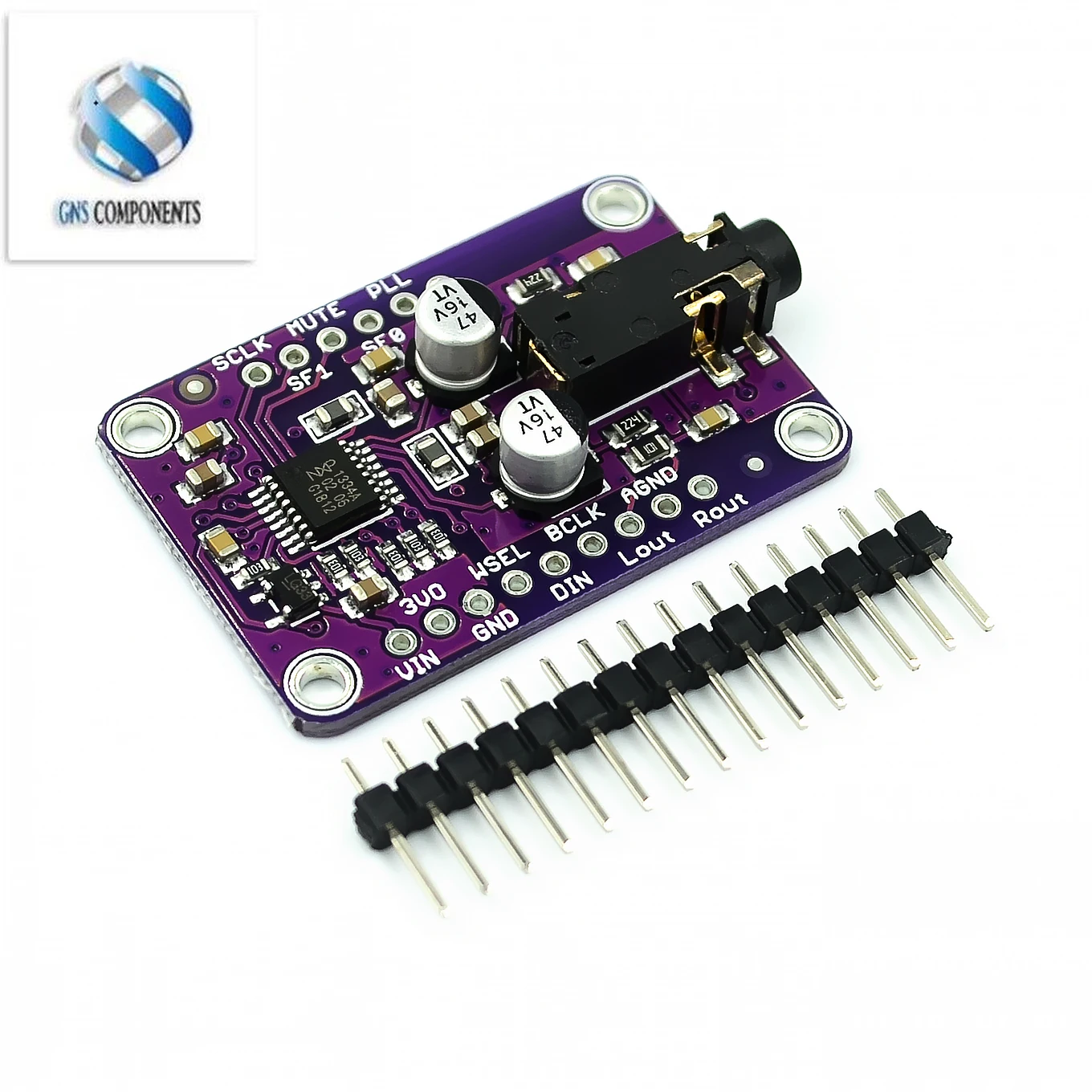 CJMCU-1334 модуль DAC ID 3,3 A I2S DAC плата модуля стерео декодера для Arduino V - 5V