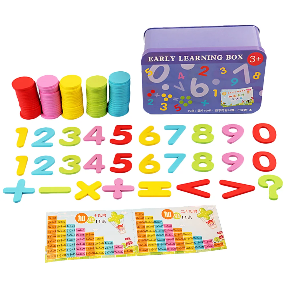 

Mathtoy Kids Chips Number Learning Colorful Baby Children Cognitivebingo Markers Counting Manipulatives