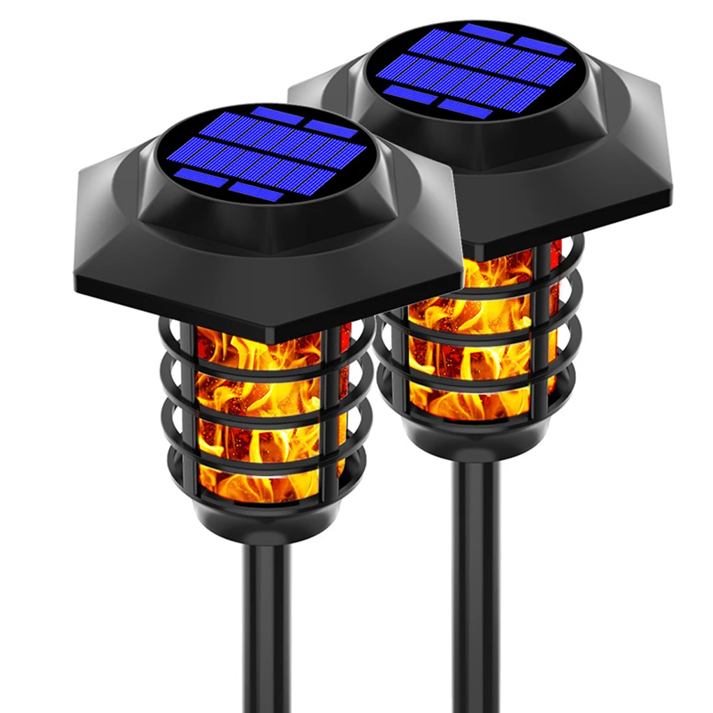 

Outdoor LED Solar Lawn Flame Lamp Garden Courtyard Landscape Dynamic Lighting Light Decor L