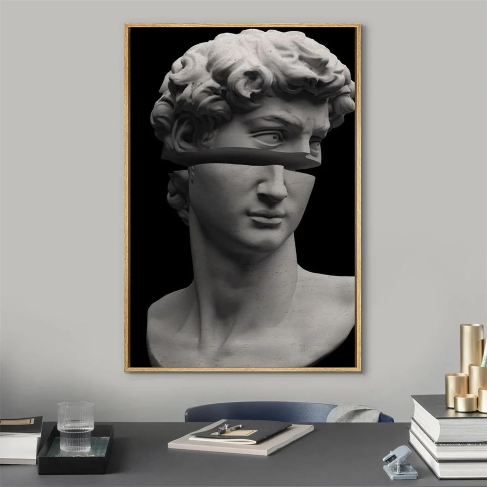 Постер с статуей Давида классические художественные картины домашний декор для