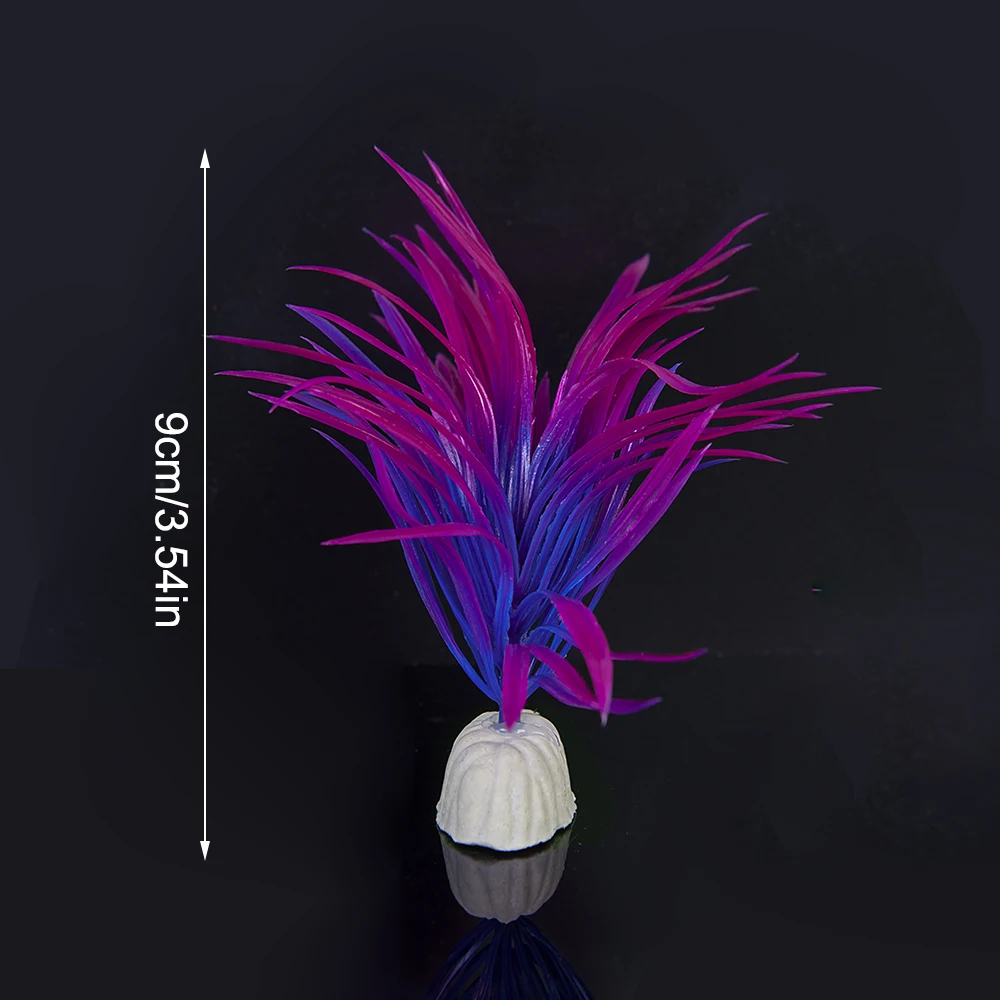 Искусственные растения в воде ландшафт аквариума пластиковые искусственные