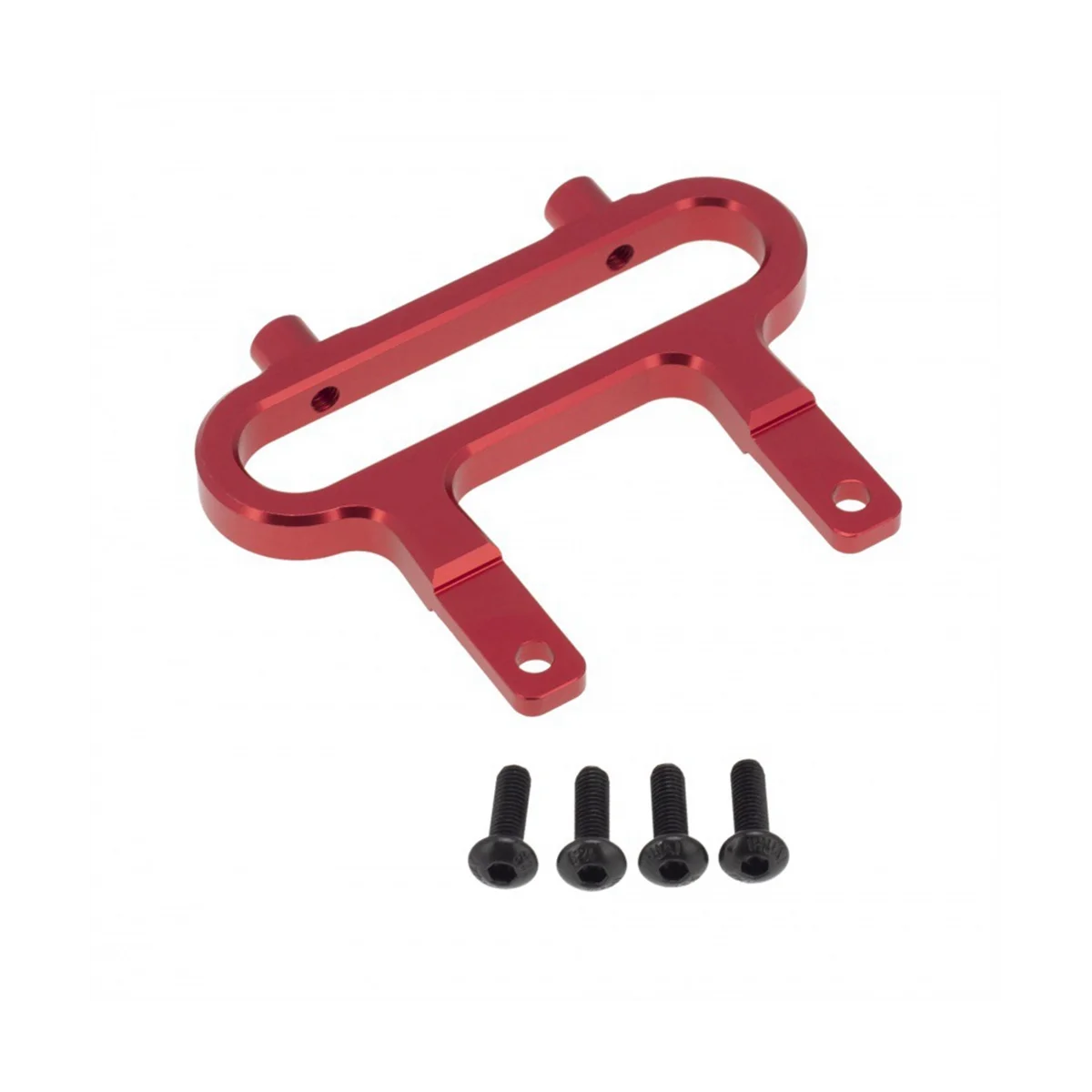For 1/10 RedCat Blackout XTE XBE SC Front Crash Bracket, Modified and Upgraded Accessories,Red