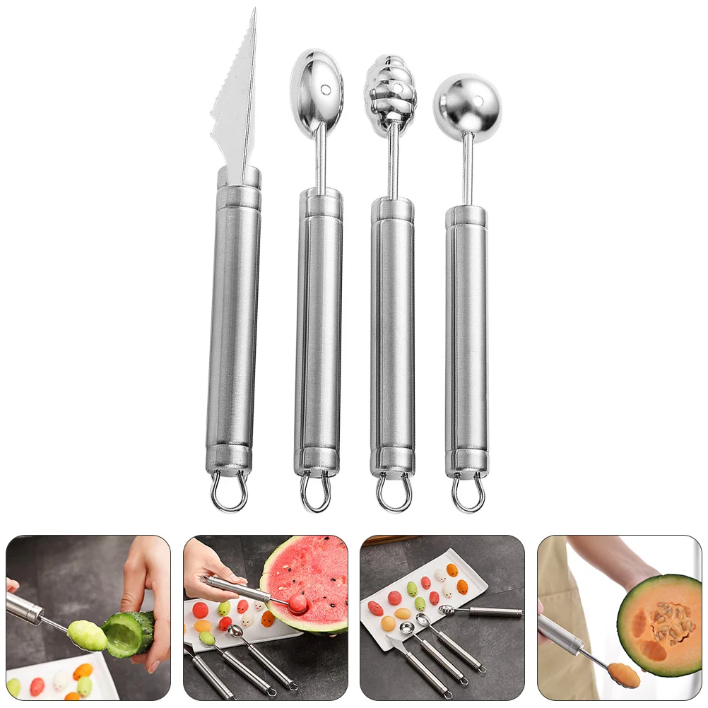 

Fruit Digging Spoon Ball Melon Baller Scoop Scooper Mini Chocolate Chip Cookies