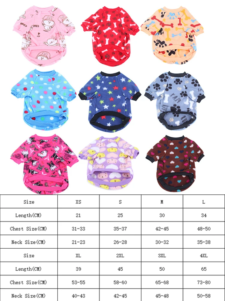 

Pet Dog Clothes Warm Sweater for Small Dogs Yorkshire Terrier Chihuahua Cute Clothes For Cat Schnauzer Clothing