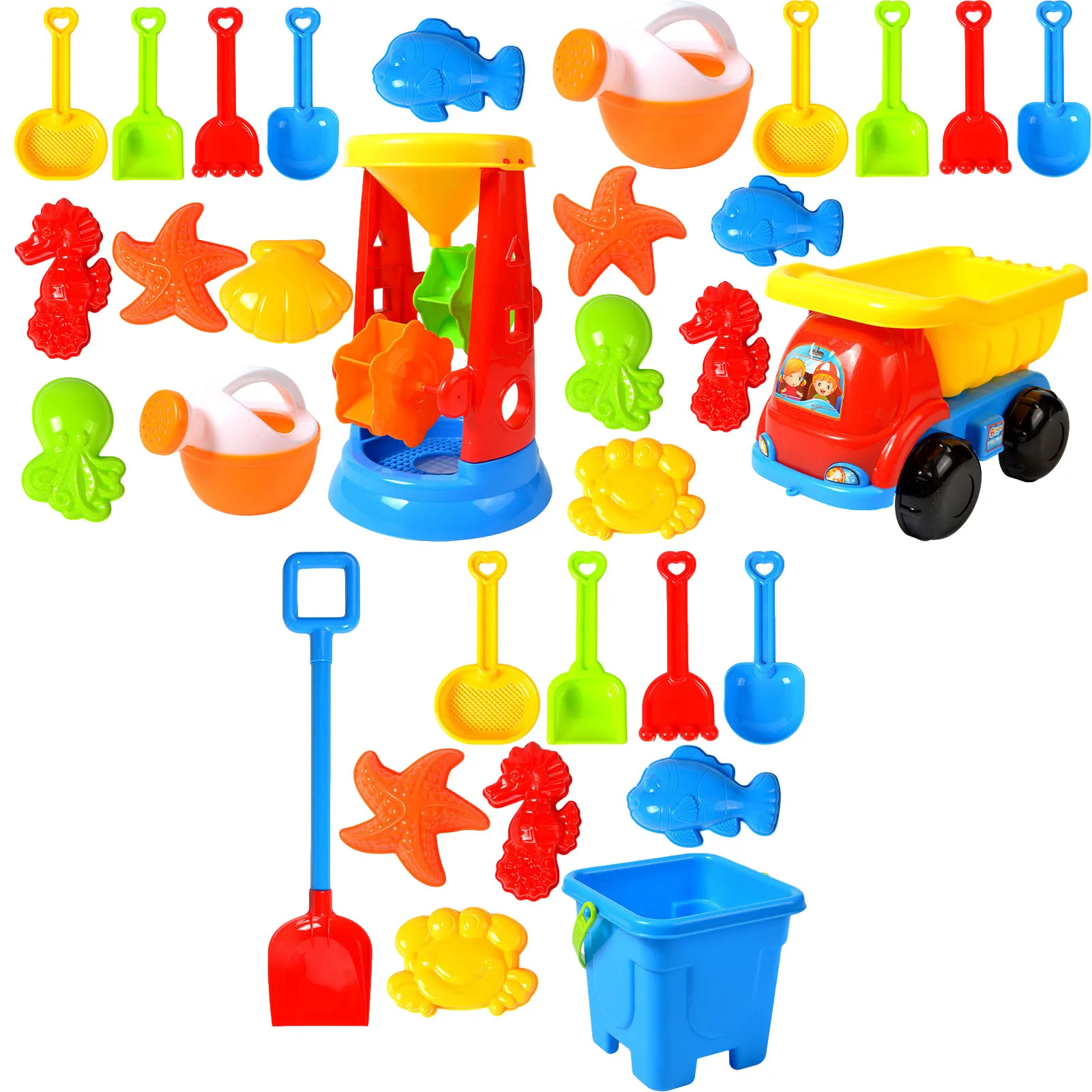 

Children Beach Sand Toys With Cute Animal Model Seaside Beach Snow Toys Dune Sand Mold Tools Sets Baby Bath Toy Kids Swim Toy