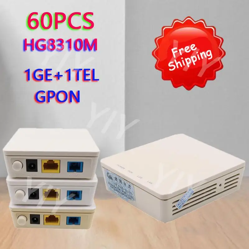 

60 шт./лот HG8310M Gpon Onu Оптическая сеть б/у без питания, бесплатная доставка