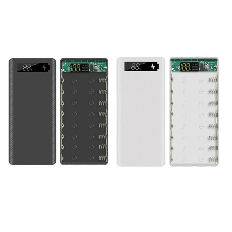 

Power Bank Case With Digital Display Screen Mobile Phone Charger 18650