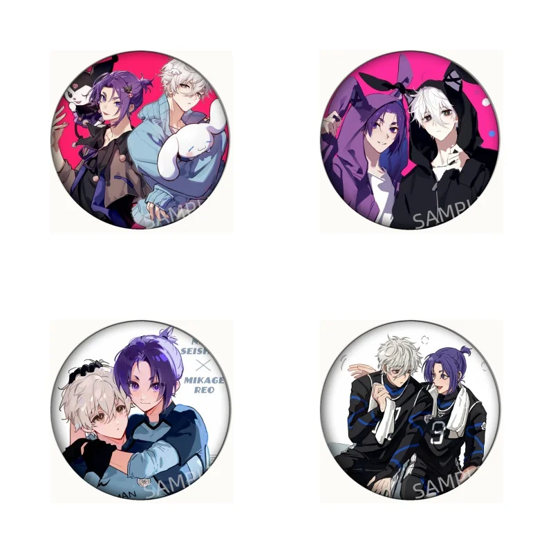 Лидер продаж 6 см аниме фигурки с синим замком Nagi Seishiro Mikage Reo бахира Meguru