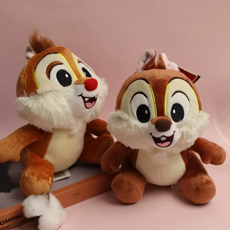 

2pcs 20cm Chip 'N' Dale Simba The King Lion Plush Toys Funny Cute Stuffed Animal Doll Kawaii Decor For Children Christmas Gift