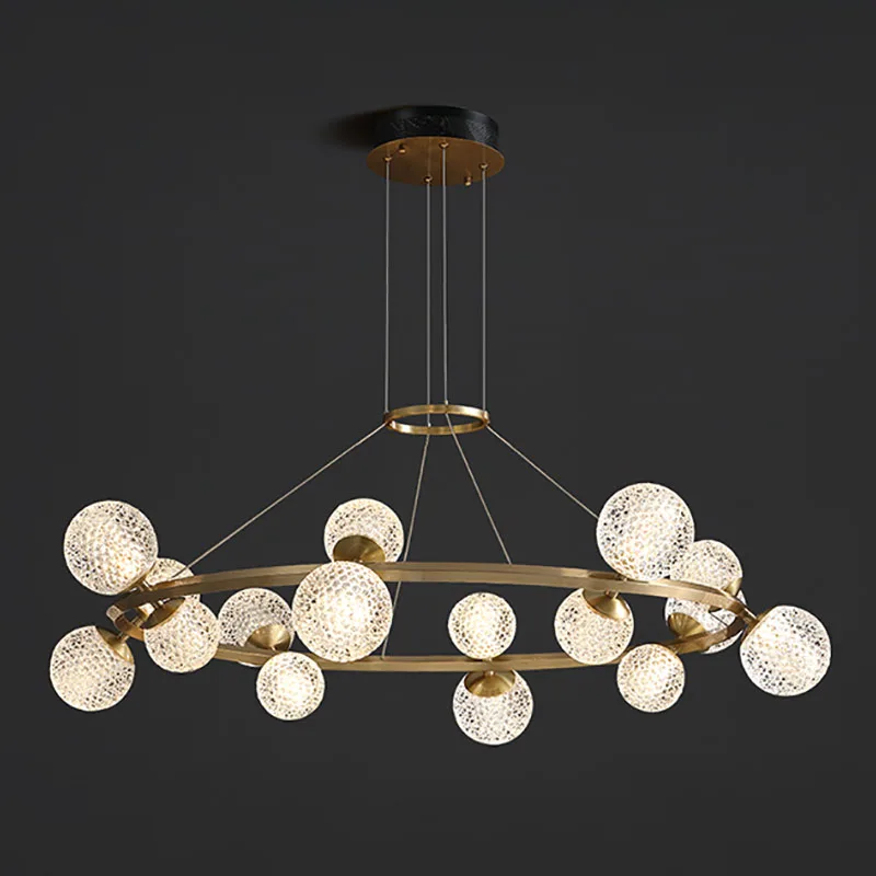 

Modern Minimalist Atmosphere High-End Crystal Chandelier