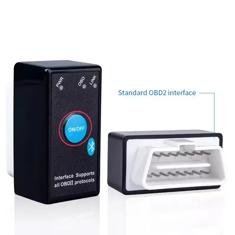 WiFi ELM327 4 МГц PIC18F25K80 Чип V1.5 Przycisk Bluetooth Narzędzie diagnostyczne OBDII IOS/Android ELM 327 Icar2 Skaner OBD2