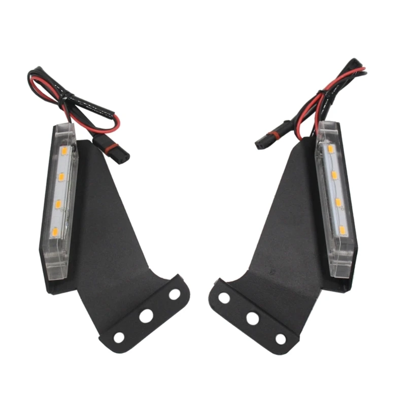 

Motorcycle Turn Signal Light Flowing Water Flashing Light Sequential Flowing Indicator Light Waterproof For S1000RR 2pcs N0HF